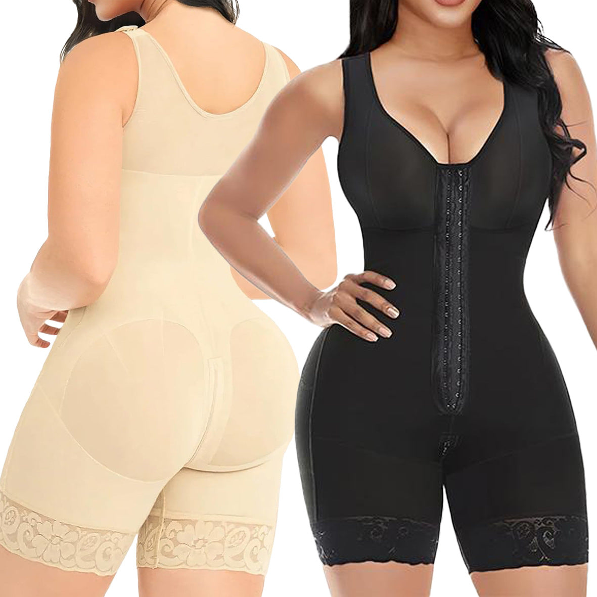 Body Shaper - One-piece design with tummy control