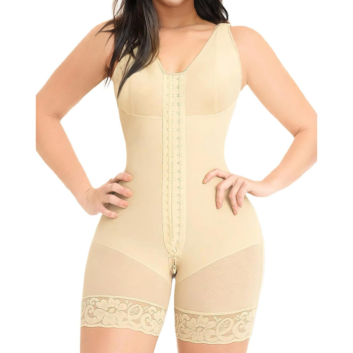 Body Shaper - One-piece design with tummy control